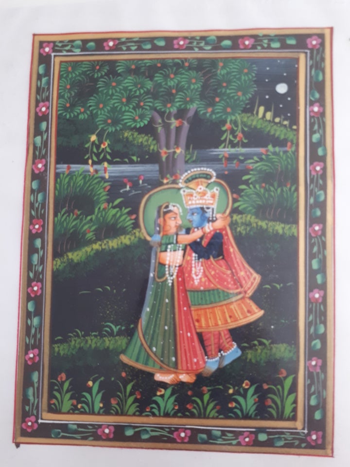 Rajasthani miniaturemalerier