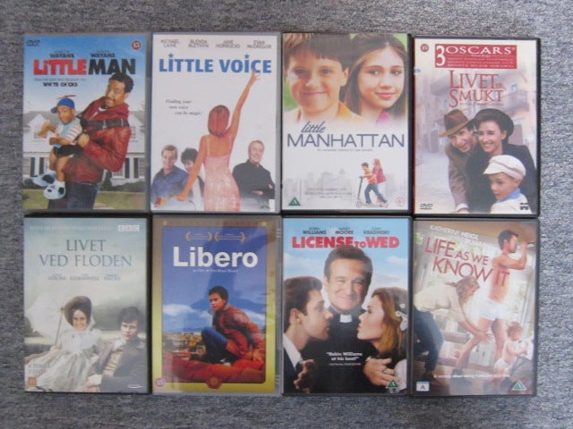 L, DVD, andet