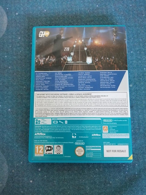 Guitar Hero Live Nintendo Wii U