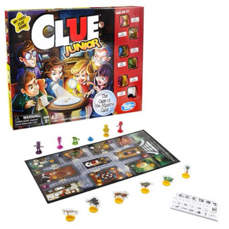 Clue Junior spil, brætspil