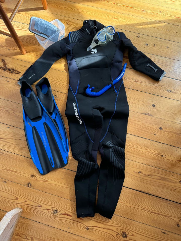 Scuba pro dykker sæt Scuba pro