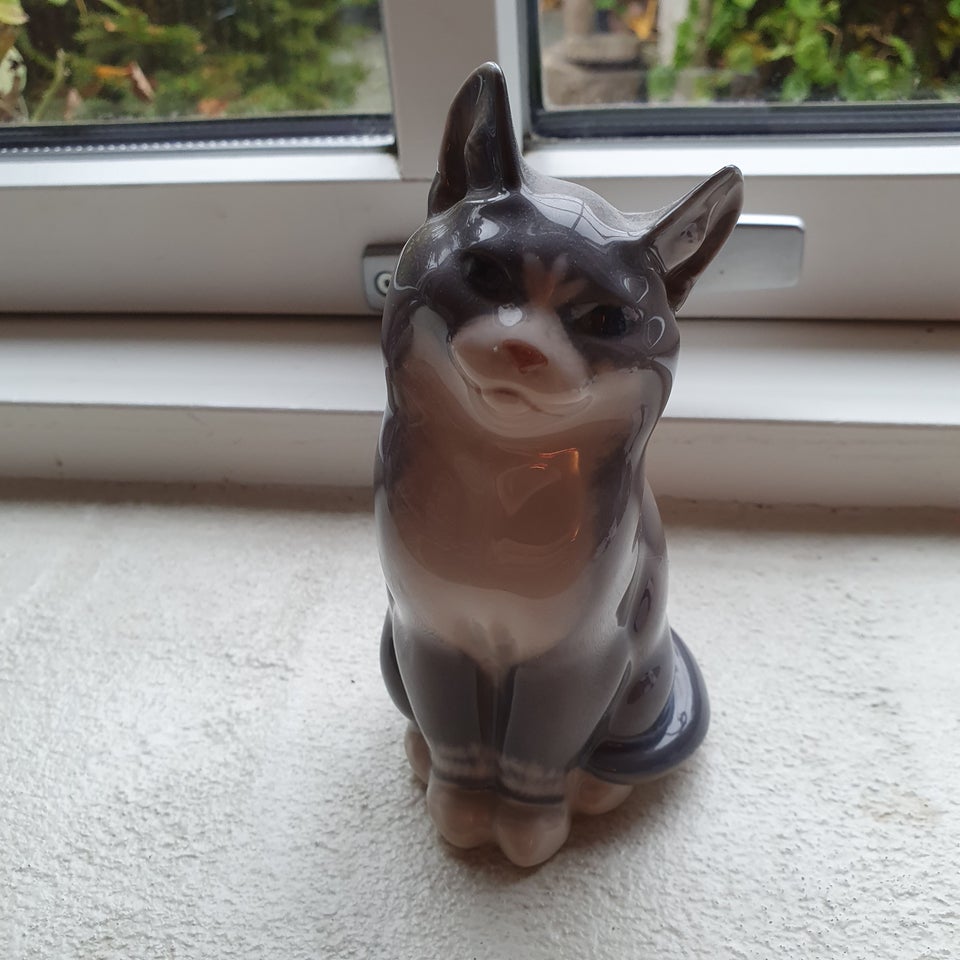 Porcelæns kat, Royal Copenhagen ,