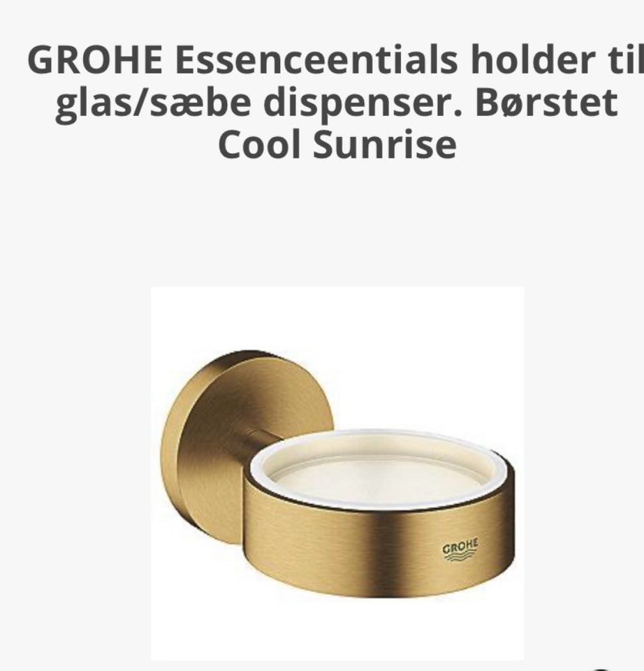 Sæbedispenser, Grohe blankt