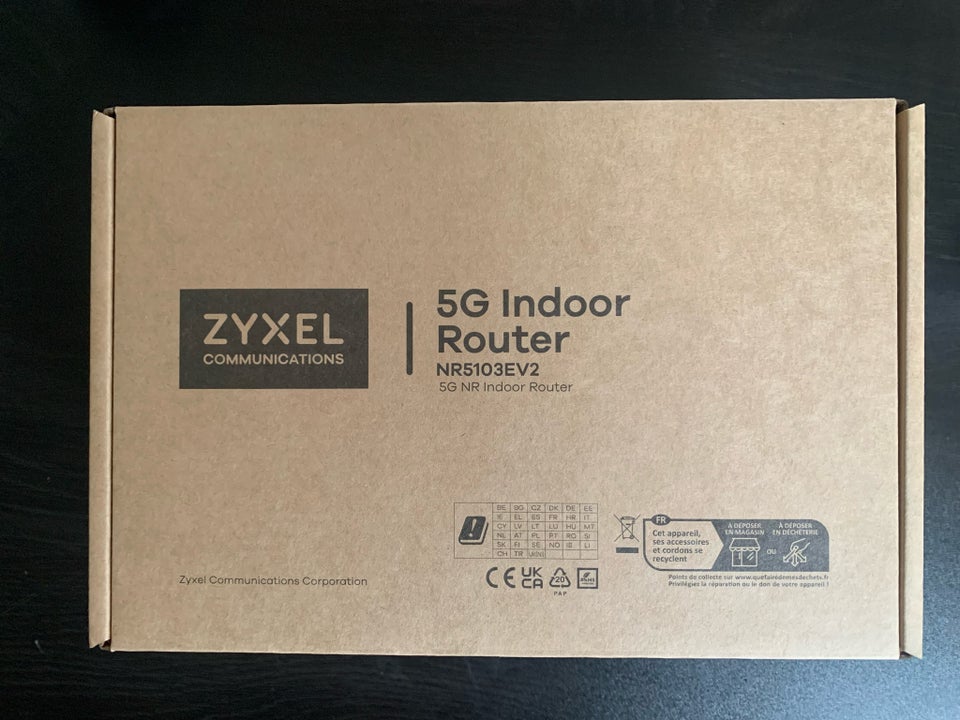 Router, wireless, Zyxel NR5103