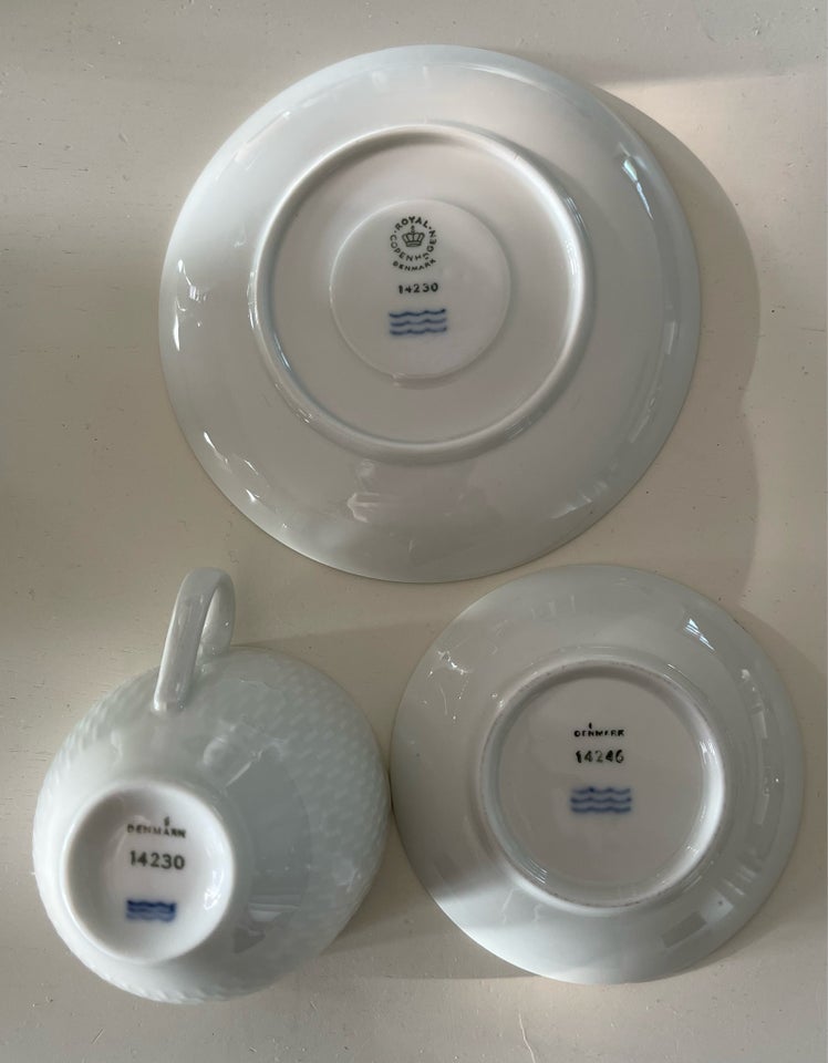 Porcelæn, Kaffestel, Royal