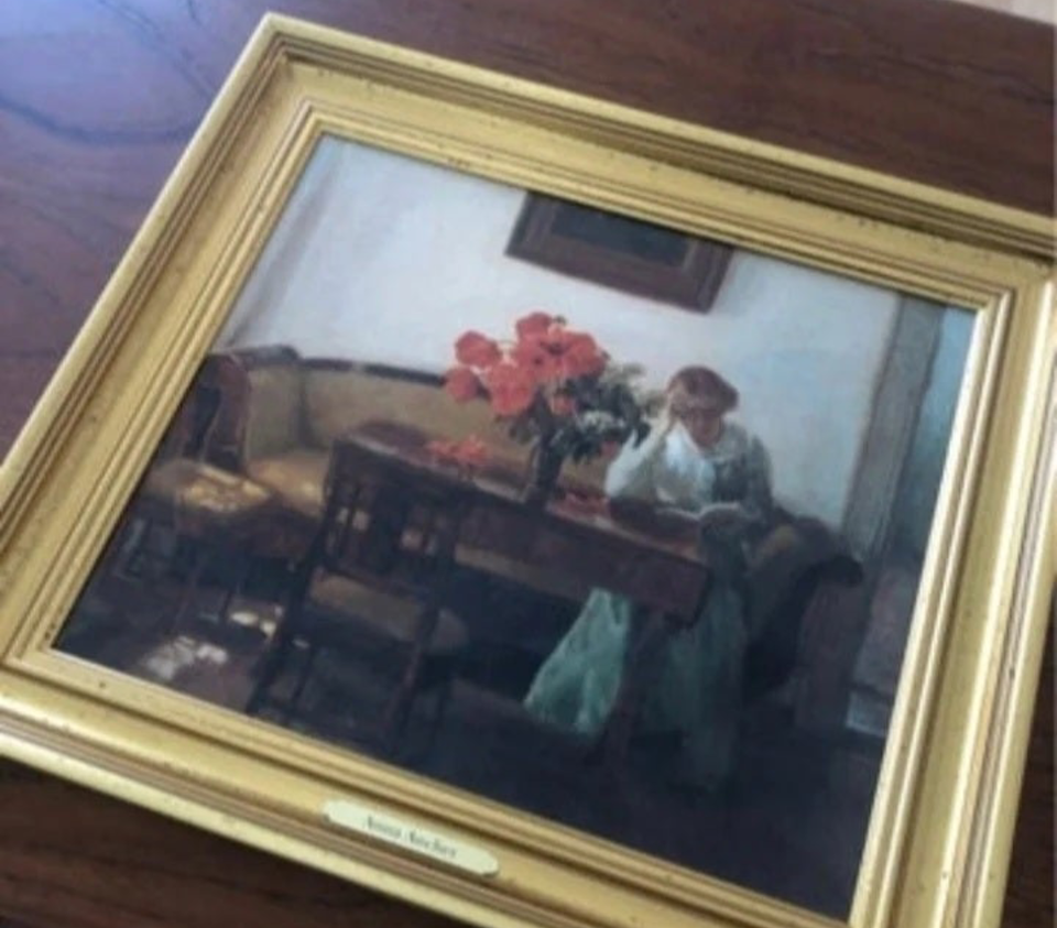 Lærredstryk Anna Ancher