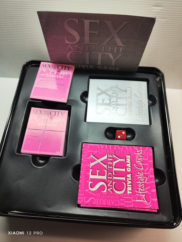 SEX AND THE CITY TRIVIA GAME,