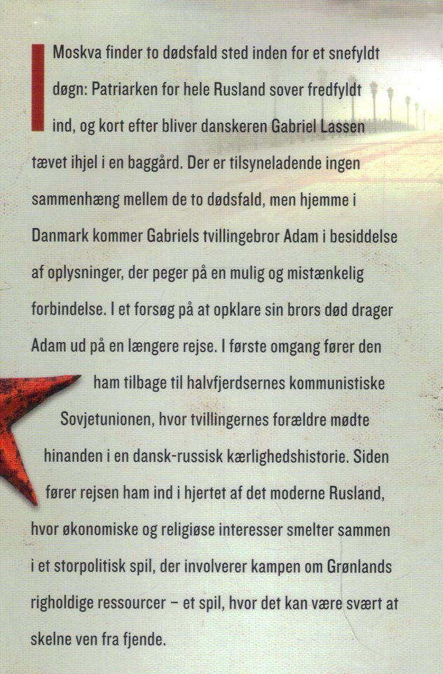 Patriarkens hændelige død , Af Leif