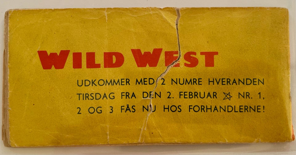 Wild West 1954 nr. 1, løs