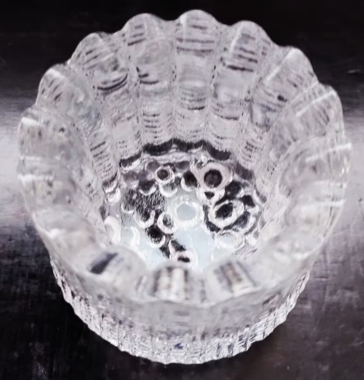 Glas IITTALA FINLAND 1881 FINSK