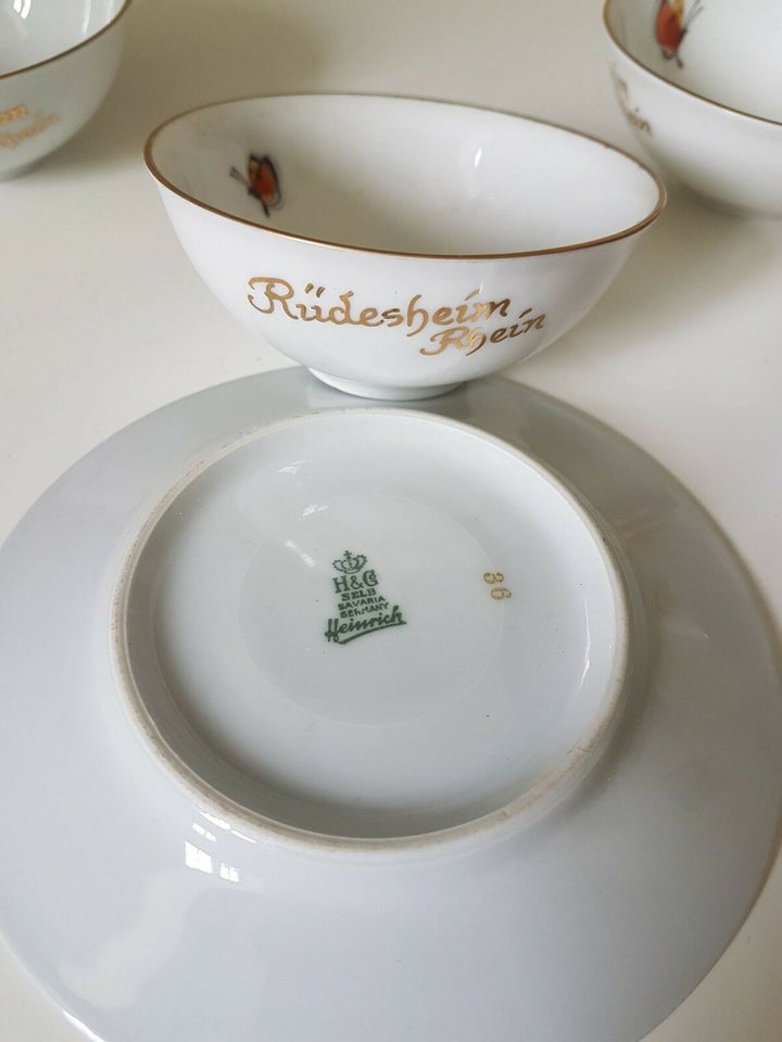 Porcelæn Kaffestel H&amp;G