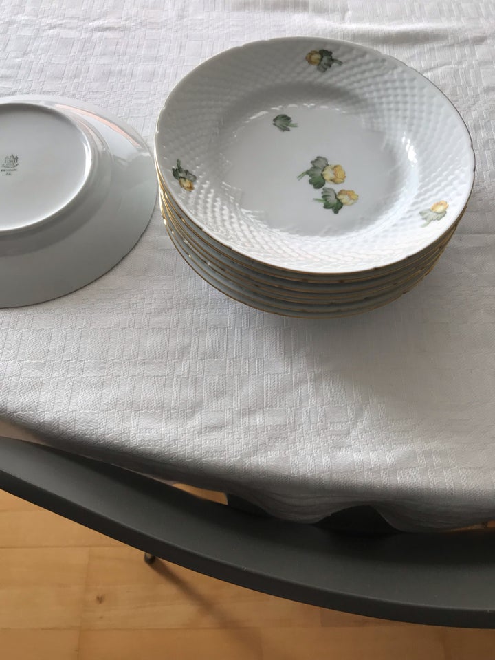 Porcelæn Frokosttallerkner