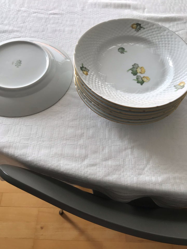 Porcelæn Frokosttallerkner