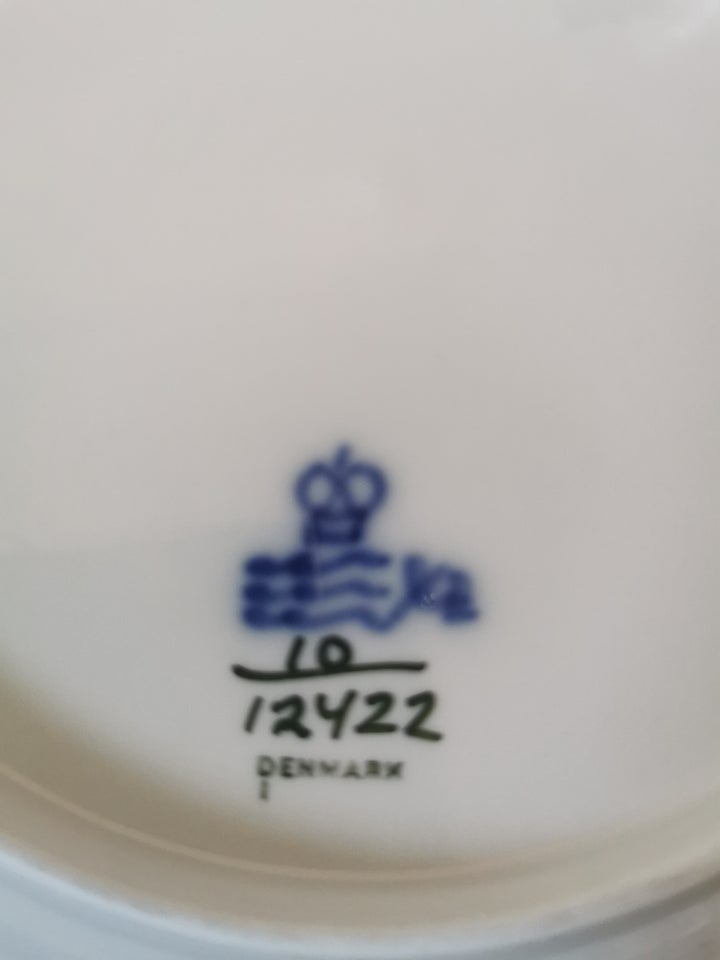 Porcelæn Tallerken