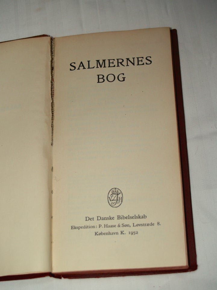 Salmernes Bog, 1931 oversættelse