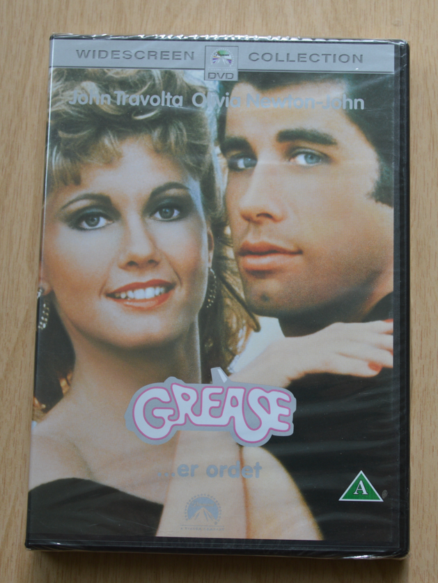 Grease Ny uåbnet DVD drama