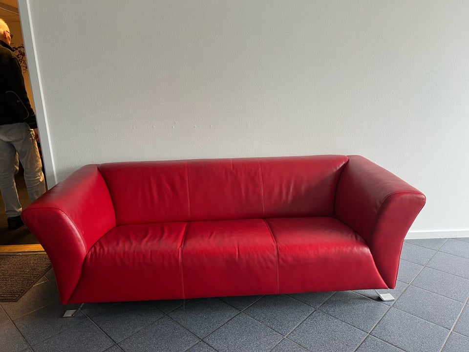 Sofa læder 3 pers