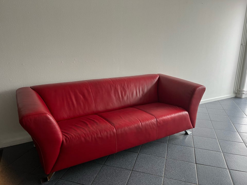 Sofa læder 3 pers