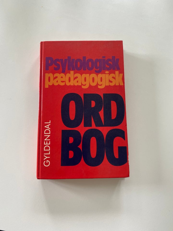 Psykologisk pædagogisk ordbog