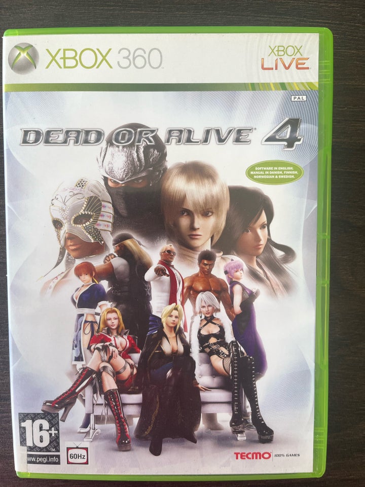 Dead or alive 4, Xbox 360, action