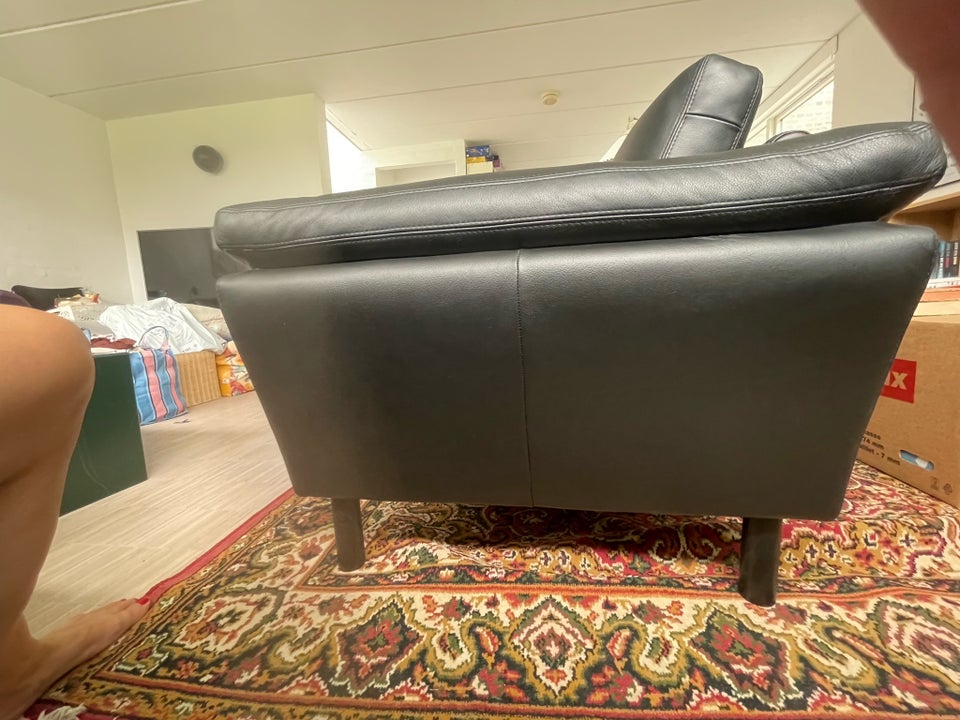 Sofa læder 3 pers