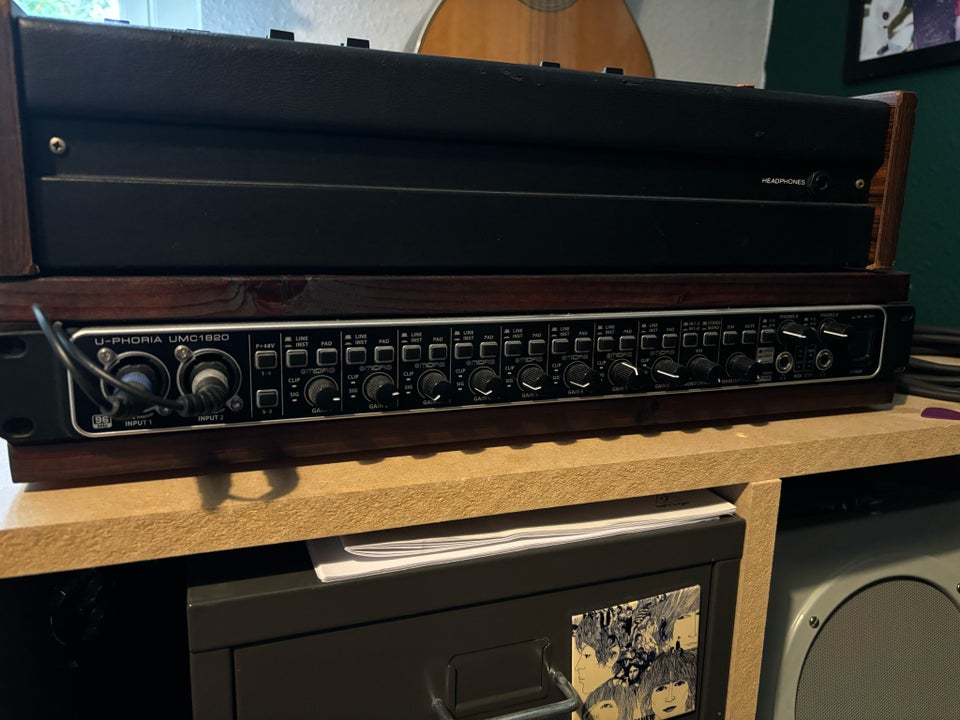 Tascam Teac 3 + Behringer UMC1820