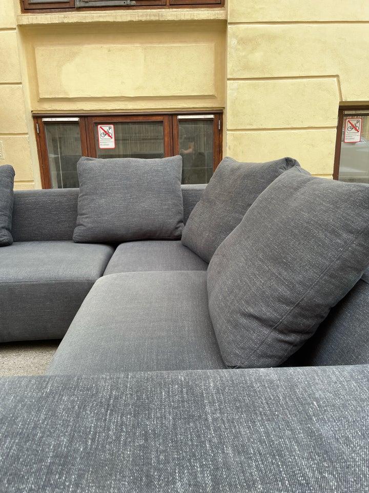 Sofa stof 6 pers