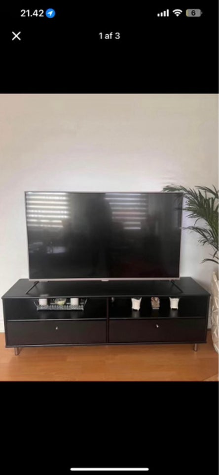 Tv-bænk, andet materiale, b: 160 d: