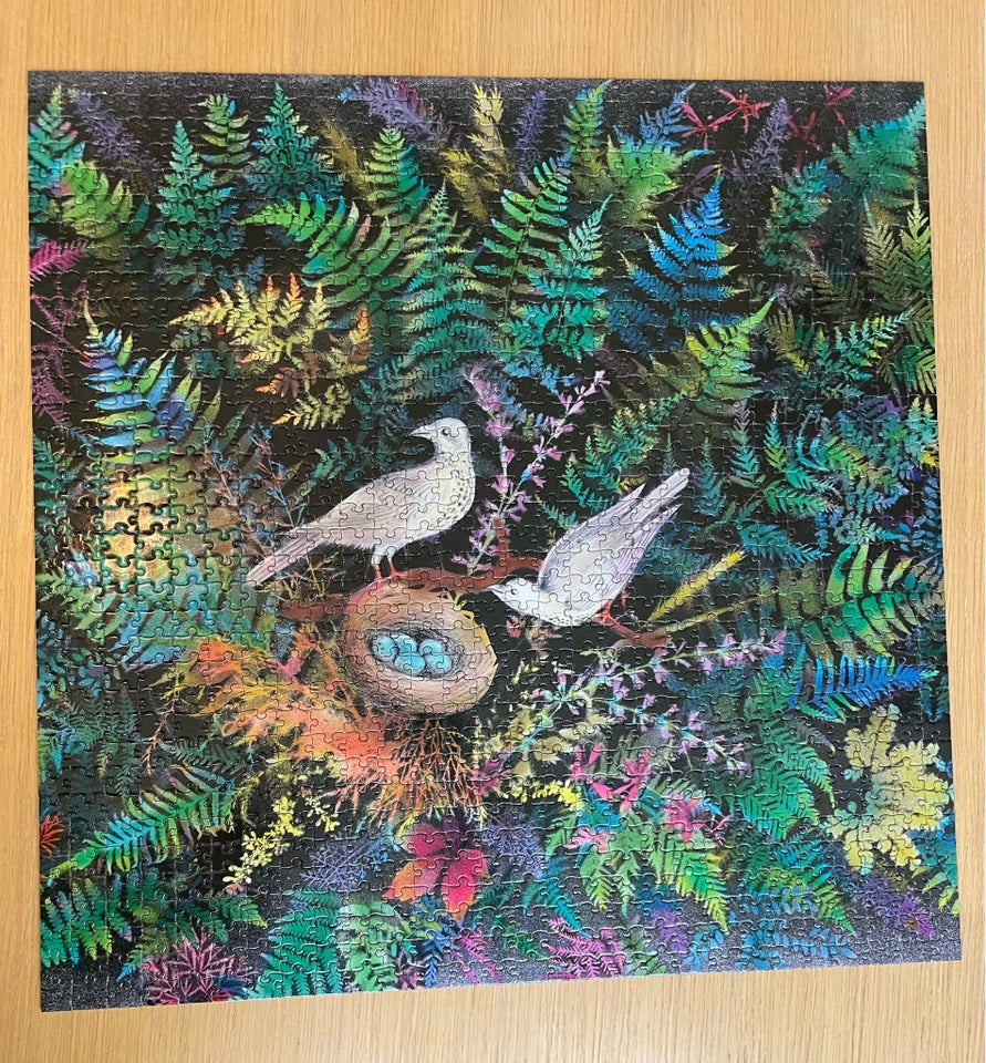 Birds in fern puslespil