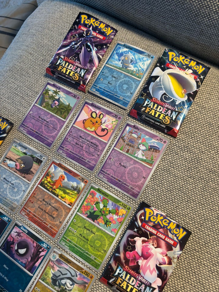 Samlekort Pokemon reverse holos