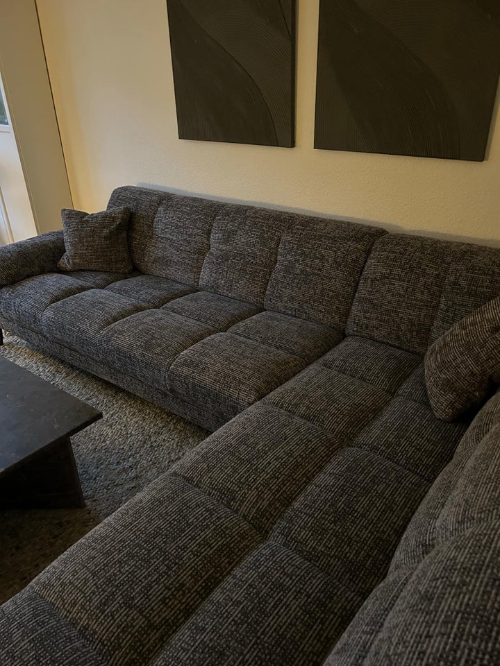 Sofa, fløjl, 3 pers.