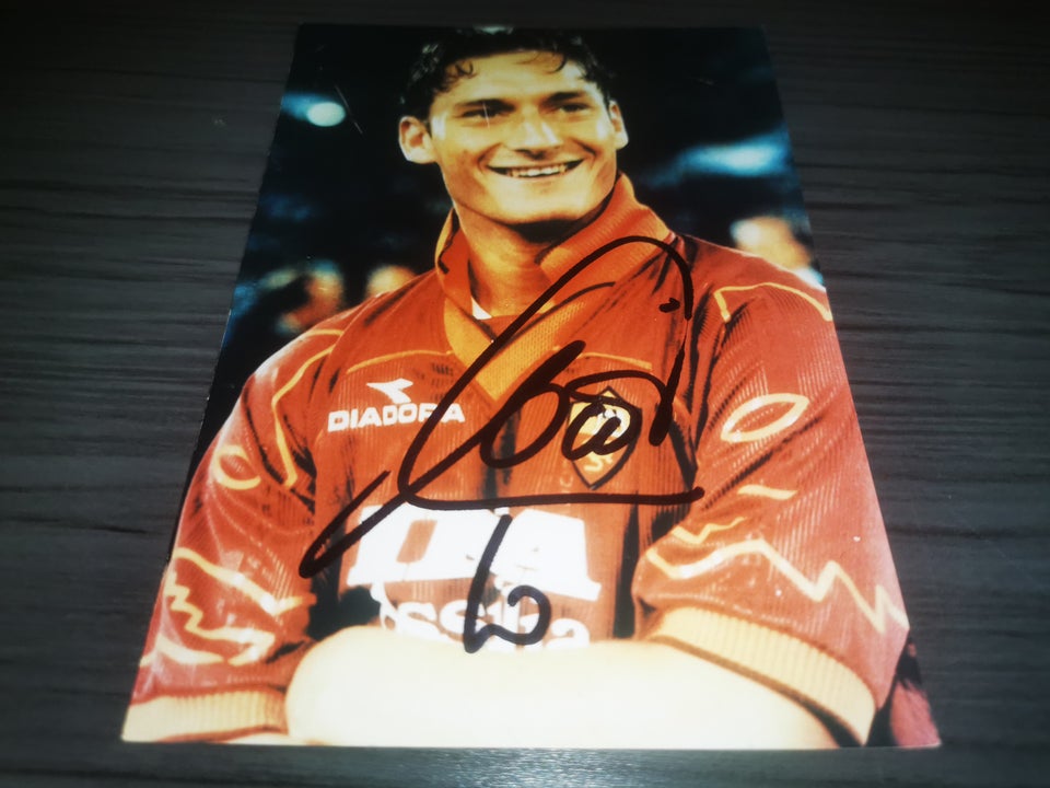 Autografer, Francesco Totti