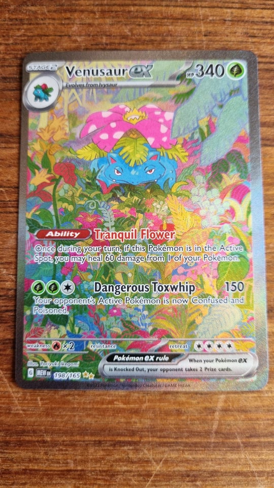 Samlekort, Venusaur sir