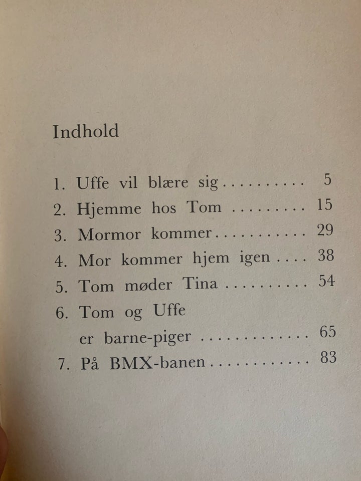 Tom bliver storebror, Bent Faurby