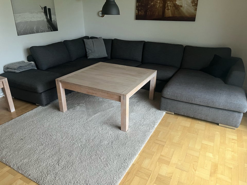 Hjørnesofa, jersey, 5 pers.