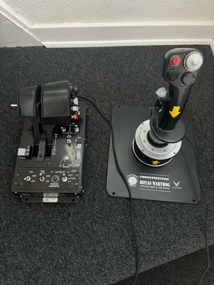 Thrusmaster warthog tilbehør