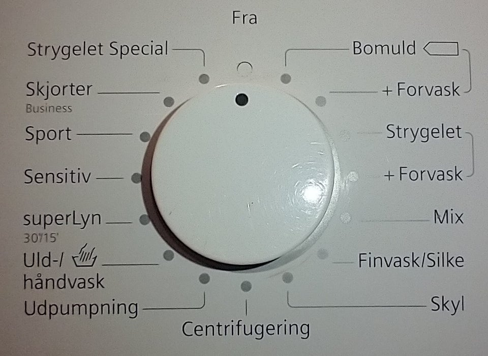 Siemens vaskemaskine,