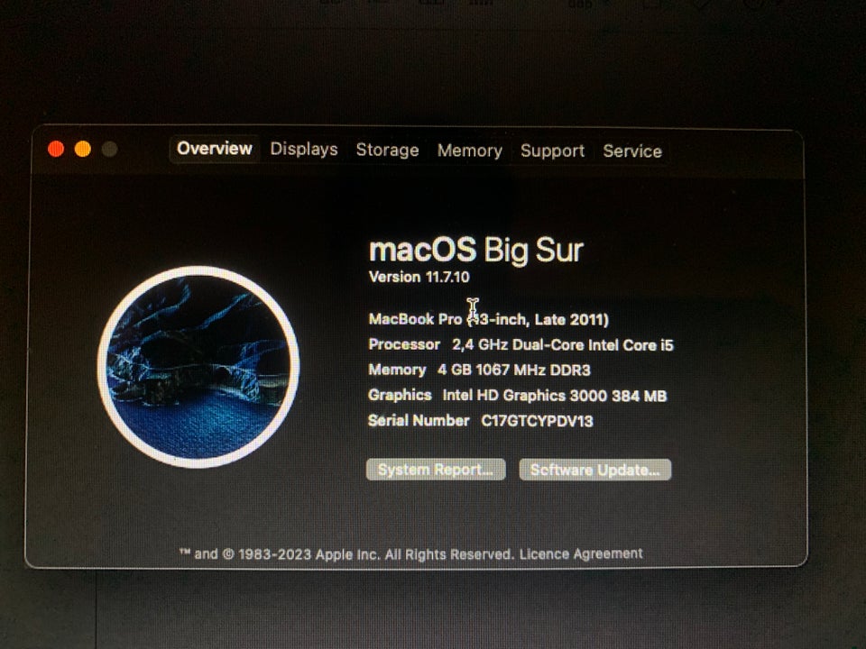 MacBook Pro, Late 2011, 2.4ghz