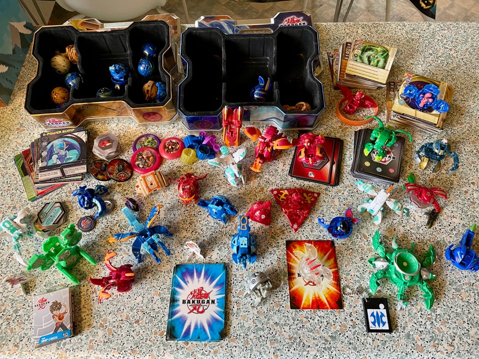 Bakugan, stor samling, Bakugan