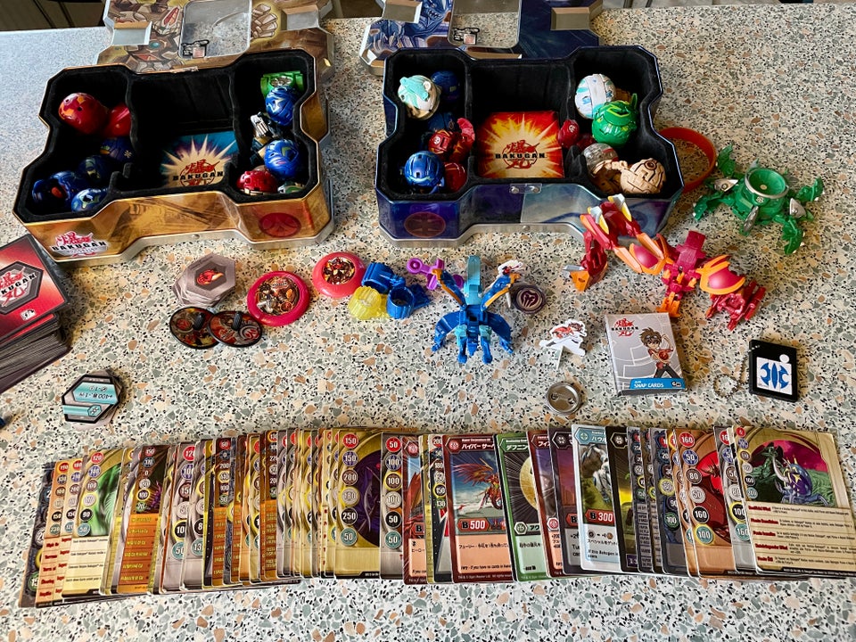 Bakugan, stor samling, Bakugan