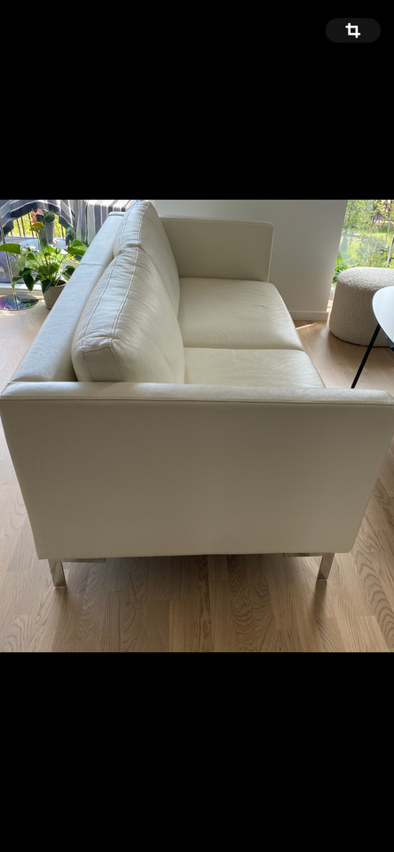 Sofa læder 3 pers