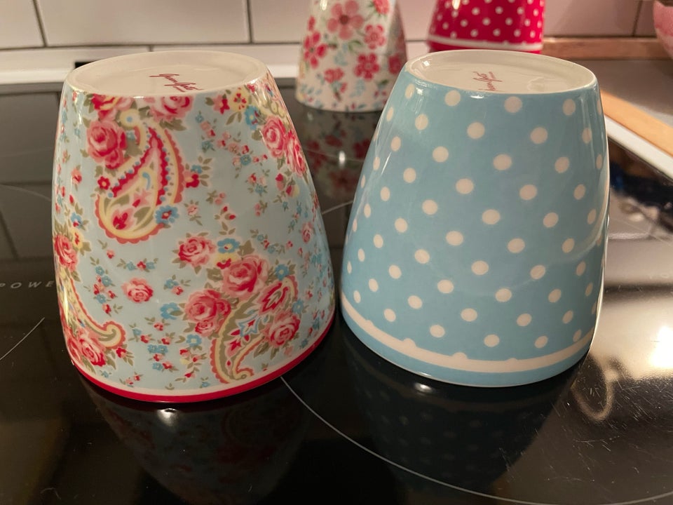 Porcelæn Lattekopper  Greengate