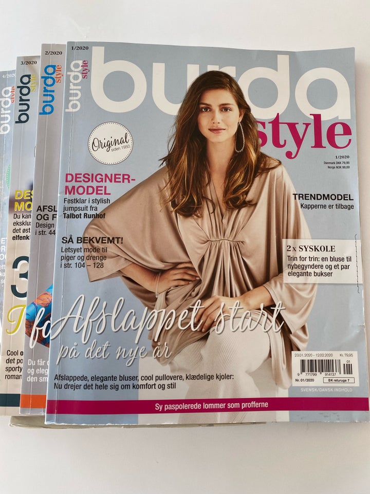 Burda symagasin  Ukendt Blad