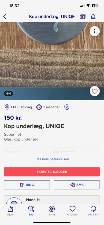 Andet Cop underlæg UNIQE