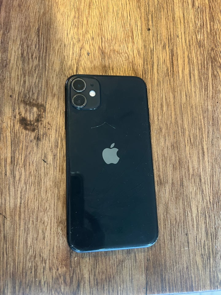 iPhone 11, 64 GB, sort