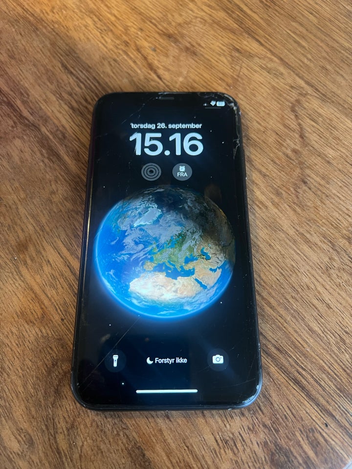 iPhone 11, 64 GB, sort