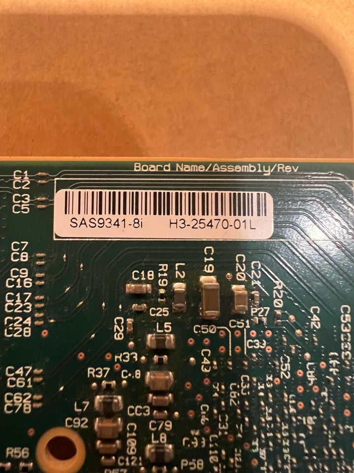 Adapter, LSI Broadcom MegaRaid,