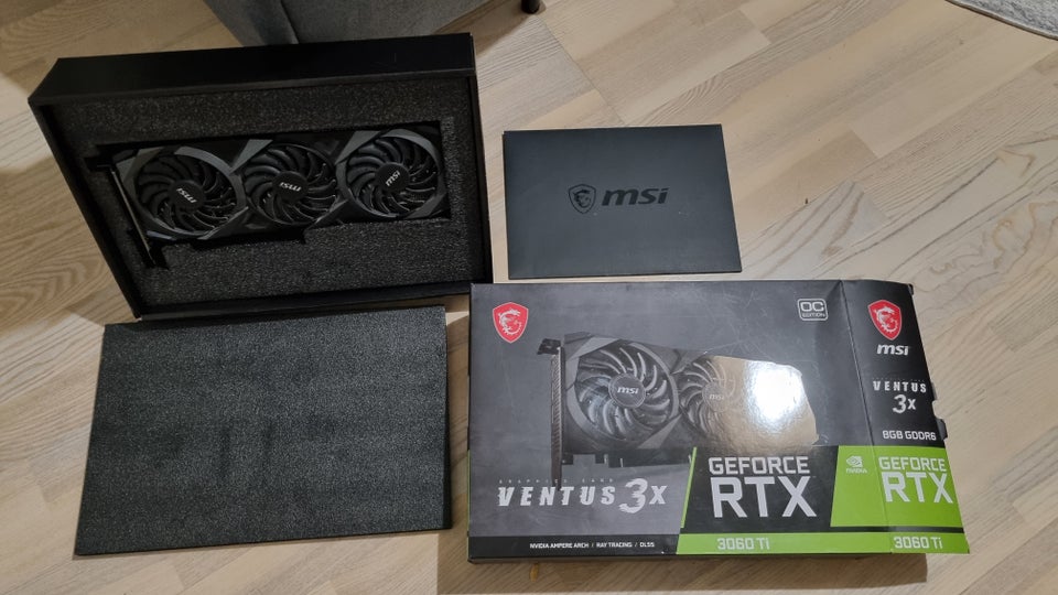 GeForce RTX 3060 TI MSI, 8 GB RAM,