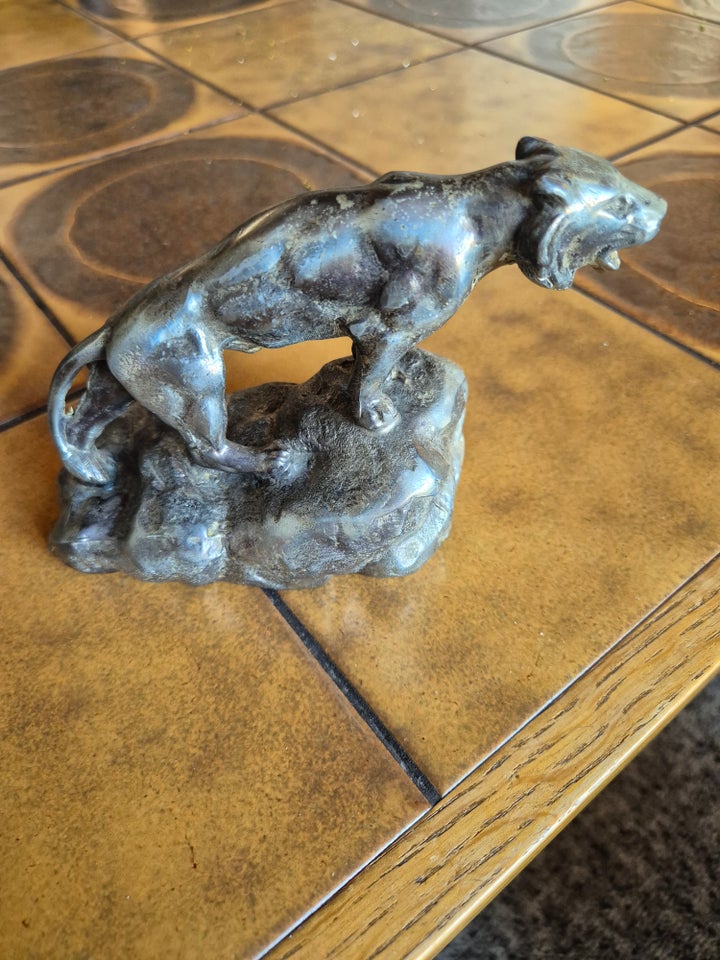 Metal tiger figur Vides ikke 1960