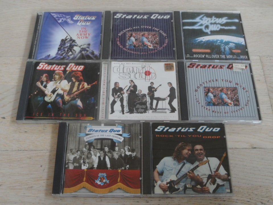 STATUS QUO: 8 CD MED STATUS QUO, rock